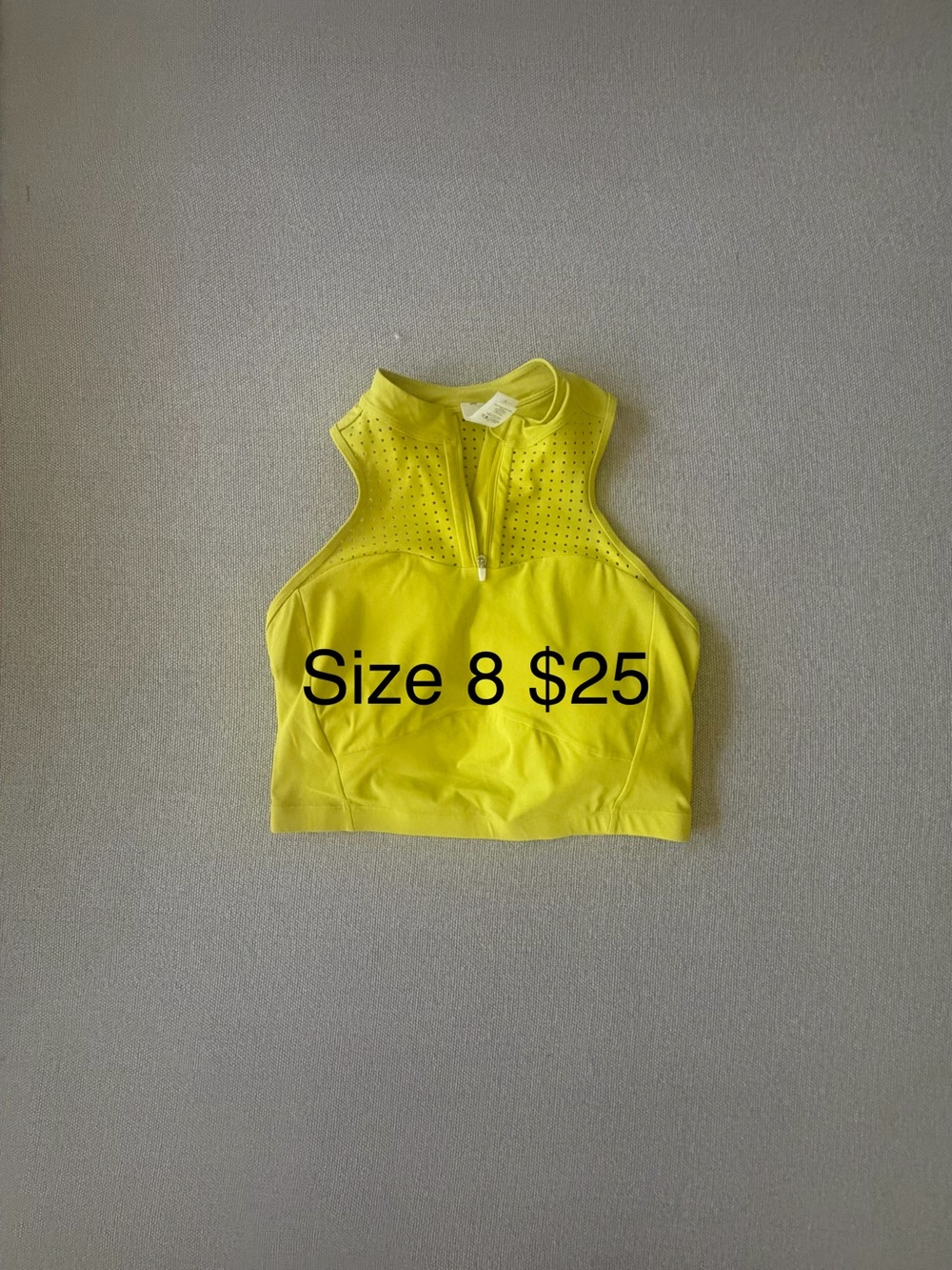 lululemon athletica Neon Yellow High-Neck Kids Swim Rashguard